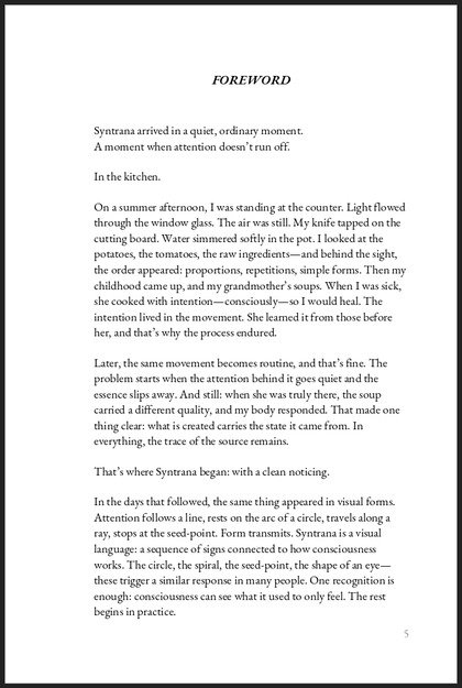 Foreword (sample page)