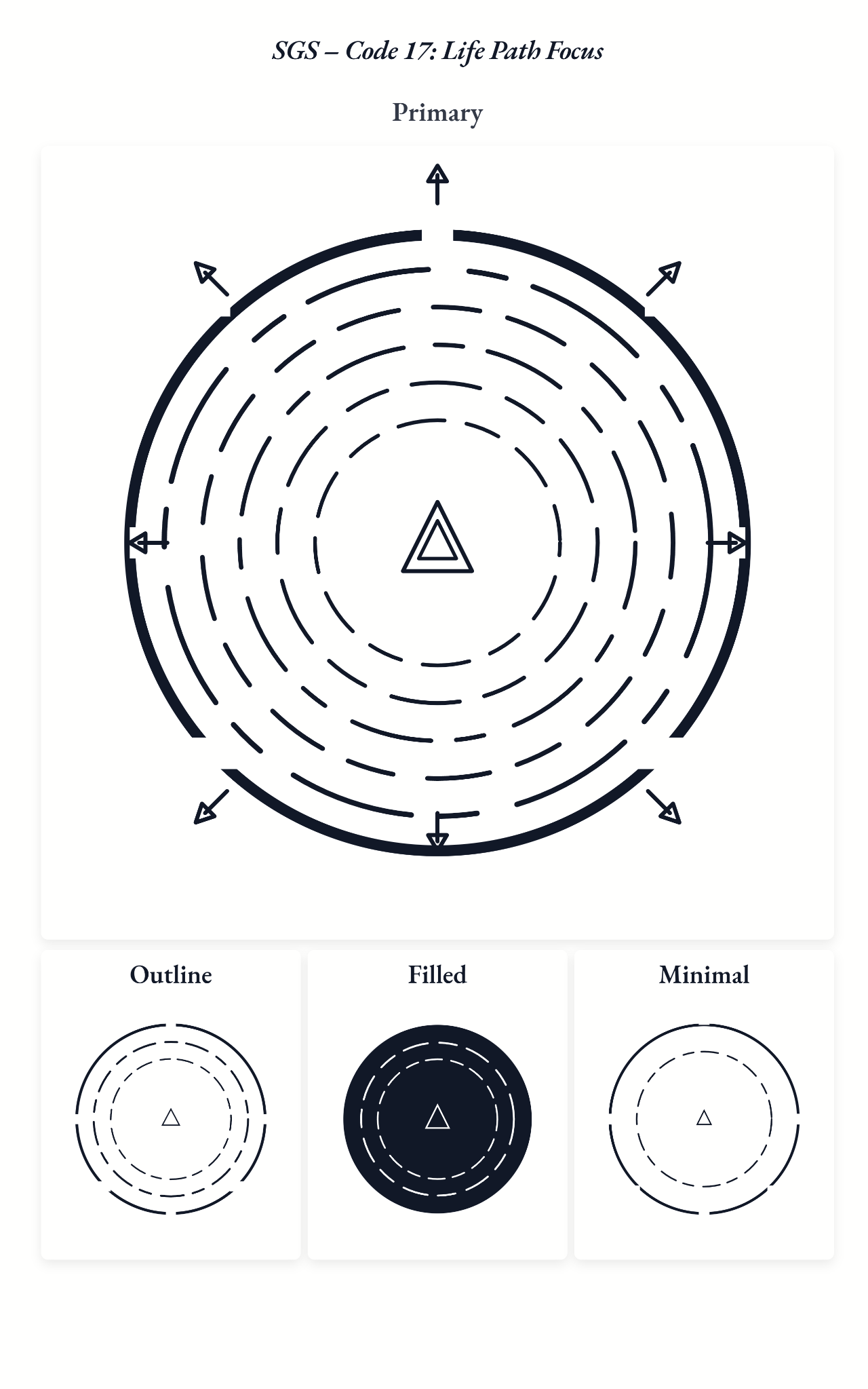 SGS Code 17 Life Path Focus (black-white structure)